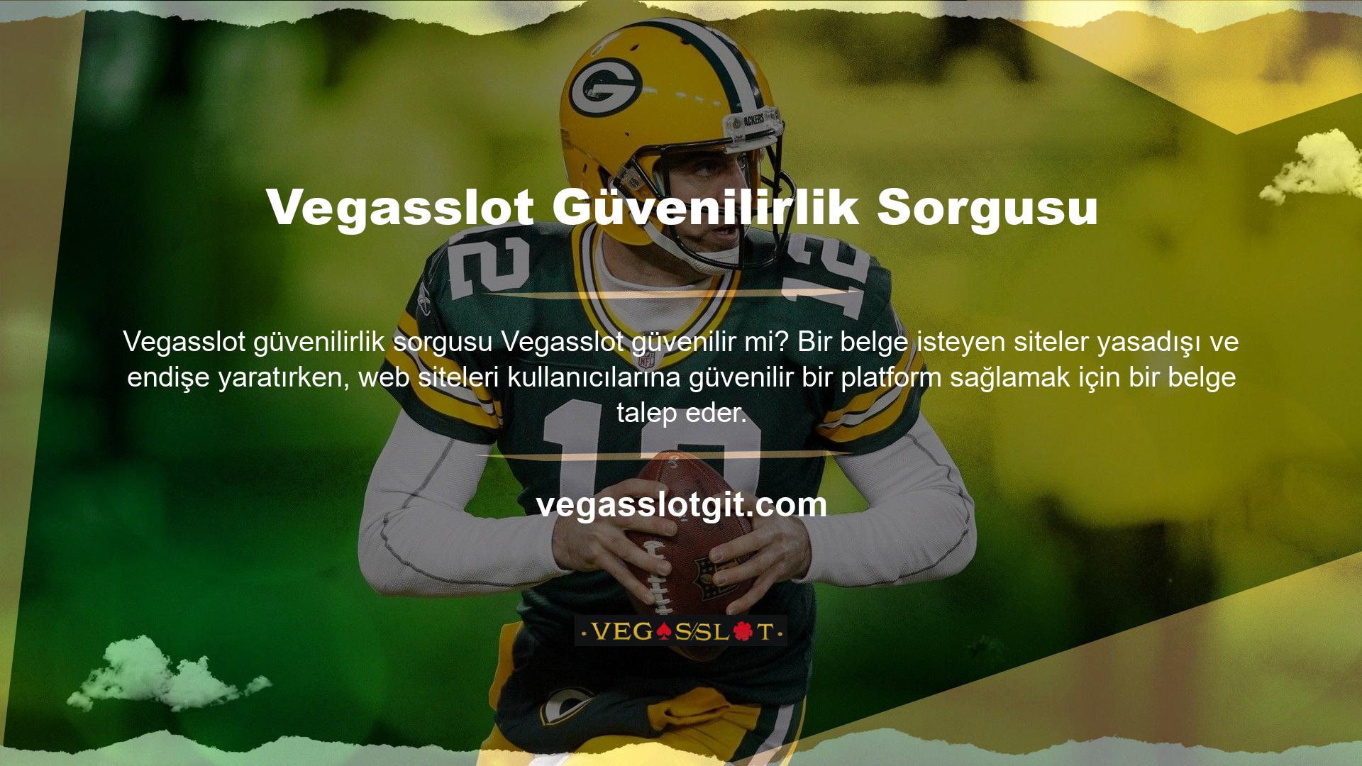 Vegasslot Şikayet Destek Belgeleri