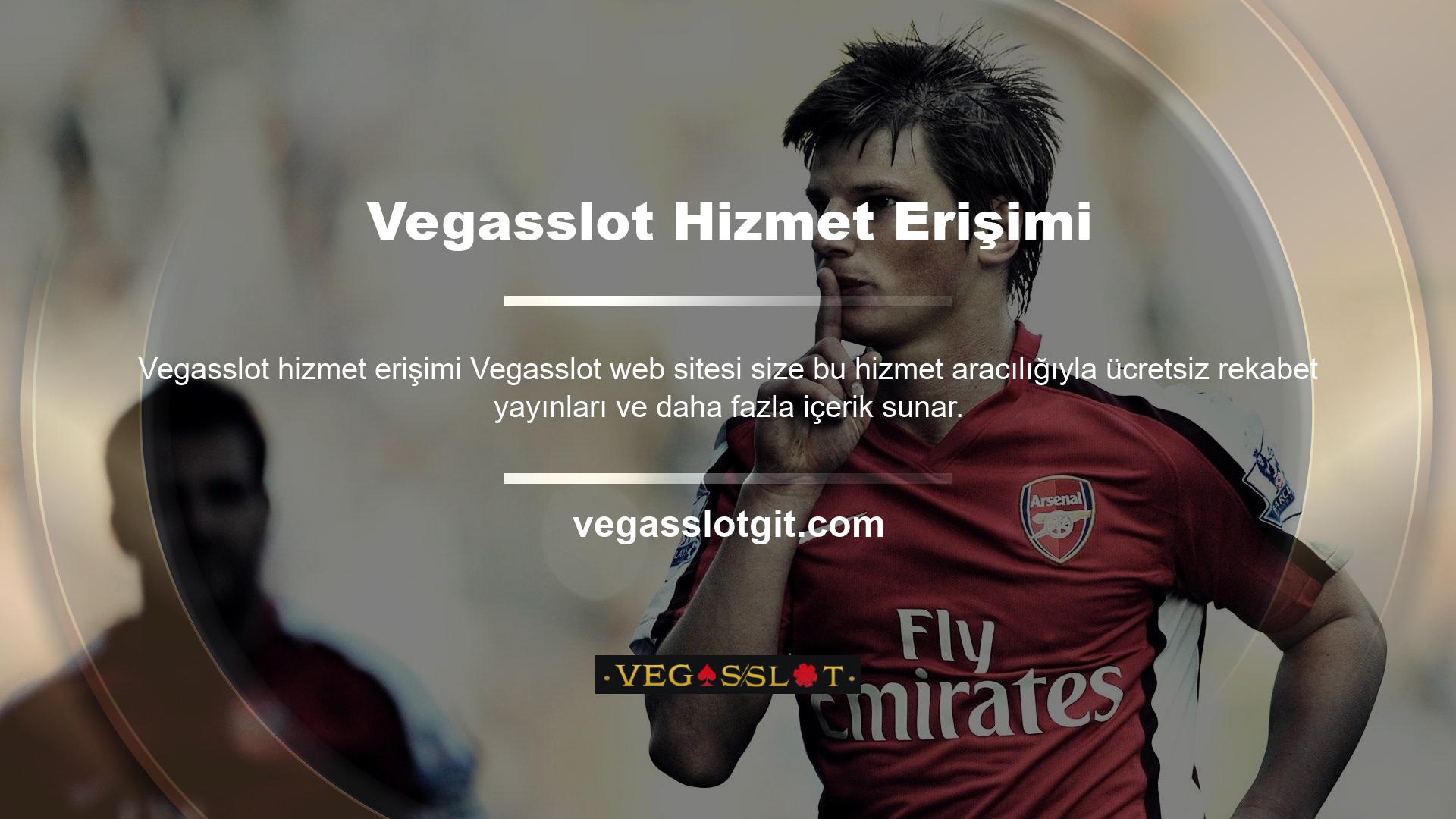Maçlarınıza Vegasslot TV gibi platformlarda bahse girebilir ve para kazanabilirsiniz