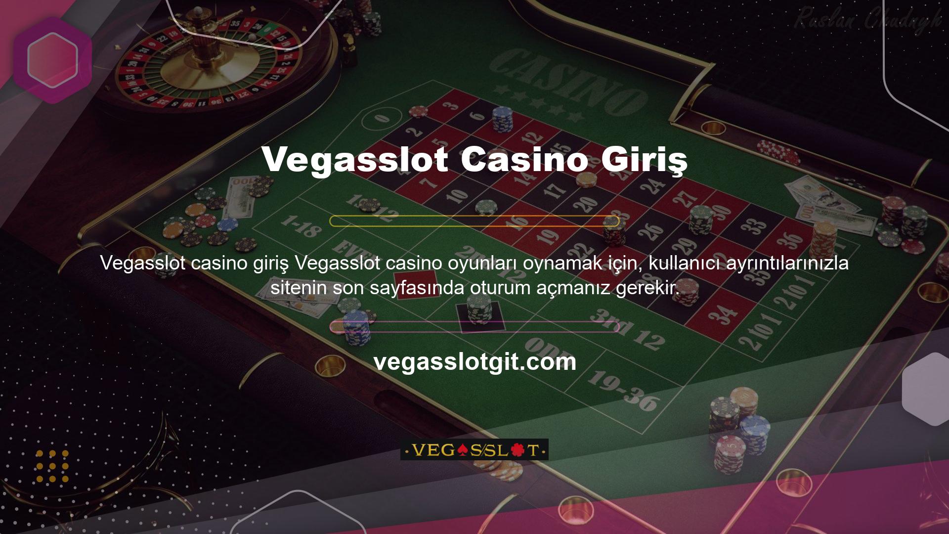 Vegasslot Sitesine giriş yaptığınızda, Casino Oyunları bölümü ana sayfanın altında yer almaktadır